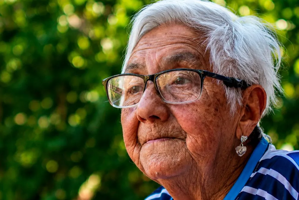 Lola fue testigo del crecimiento de Santa Lucía durante décadas. //Fotos: María de Perini.