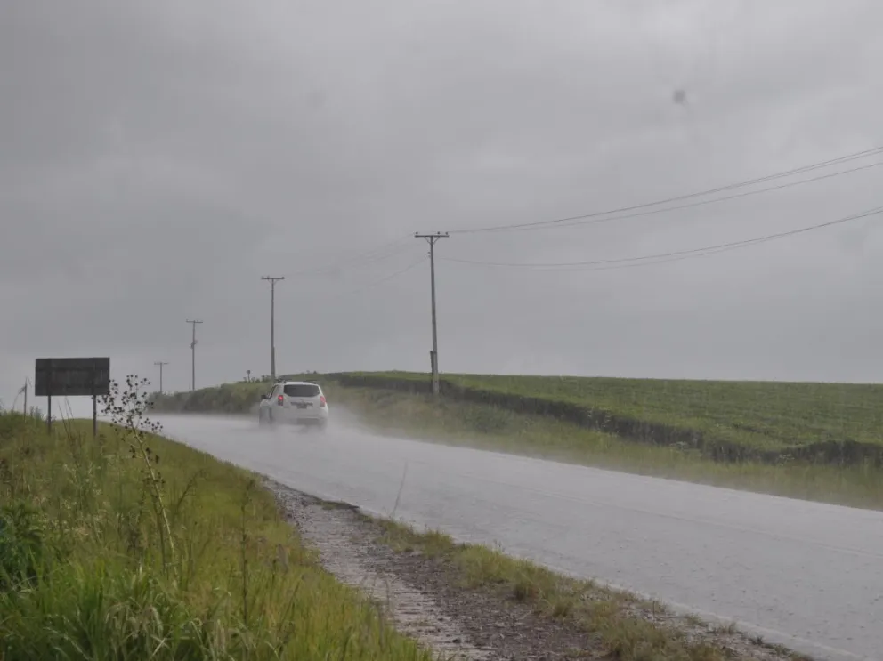 Las lluvias llegarán este domingo a la provincia de Misiones.