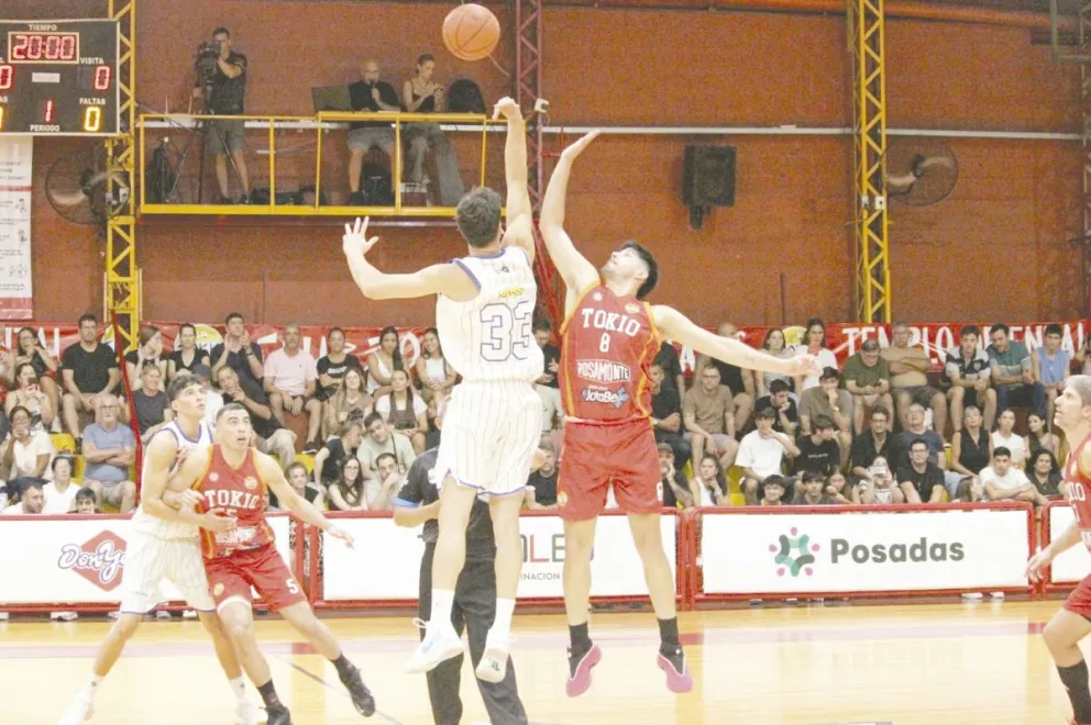 El salto inicial marcará el comienzo de una serie que promete máxima intensidad entre los representantes misioneros. fotos: prensa tokio
