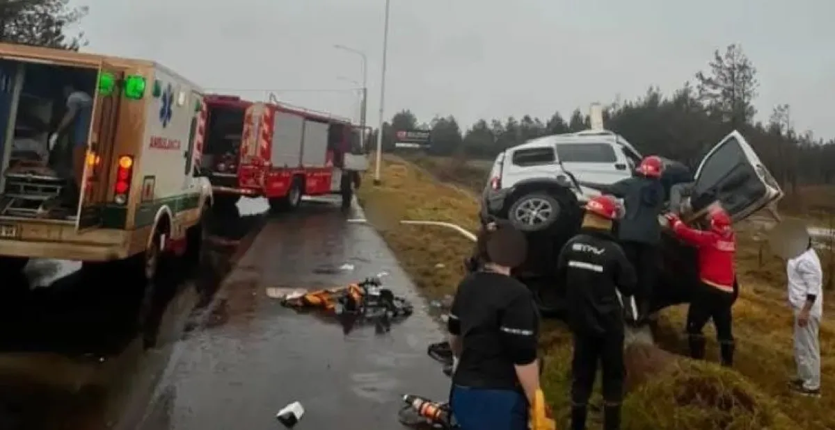 Identificaron al hombre que murió tras el despiste sobre la ruta 12 en Candelaria