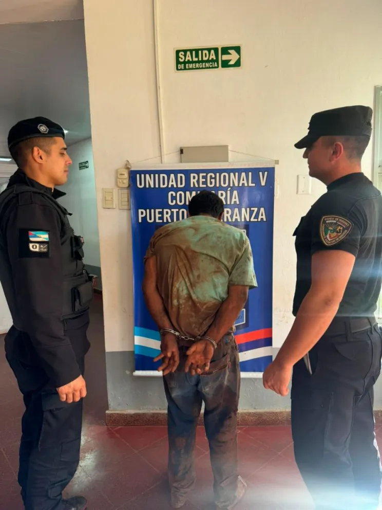 En Esperanza, el implicado está acusado de abusar de una joven.  Foto: polmis