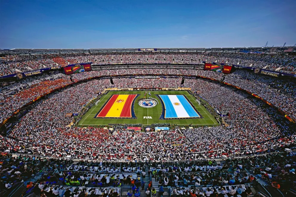 La final de este último Mundial se jugó en un horario poco propicio.  ap