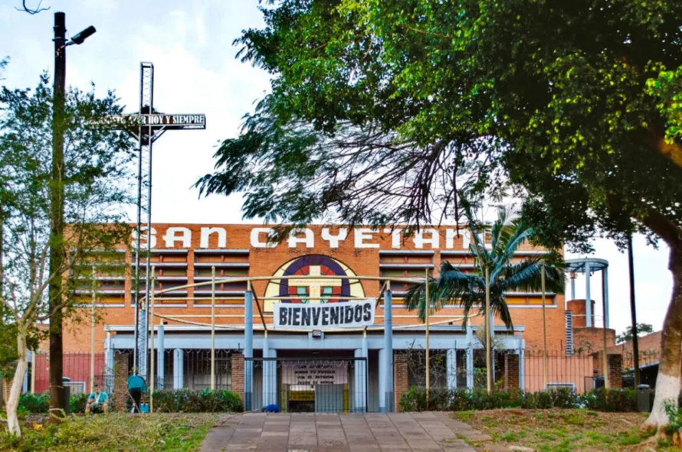 La fiesta patronal de San Cayetano, una tradición en el barrio Yacyretá. 