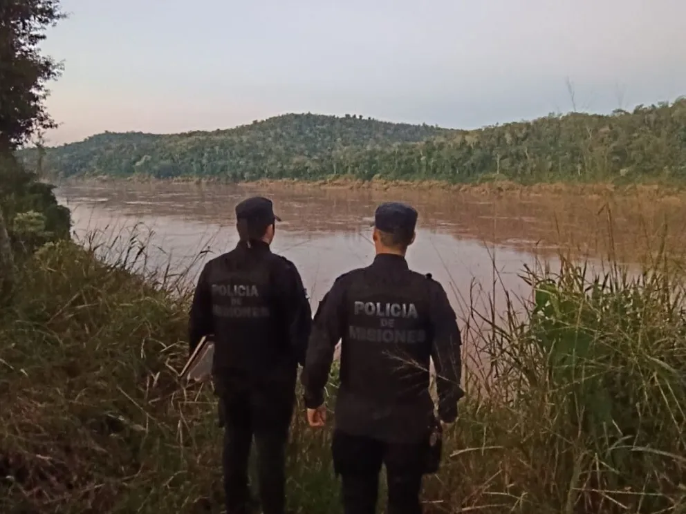 El operativo se concentra en el río Uruguay.