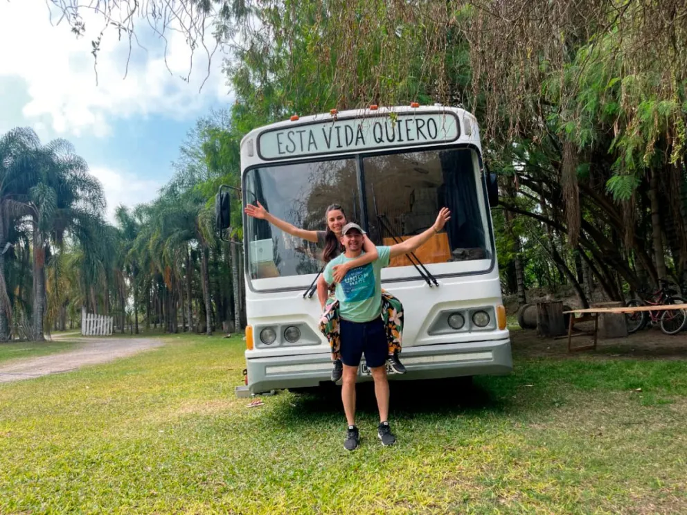 Tras una pérdida familiar decidieron dejar todo para viajar.  