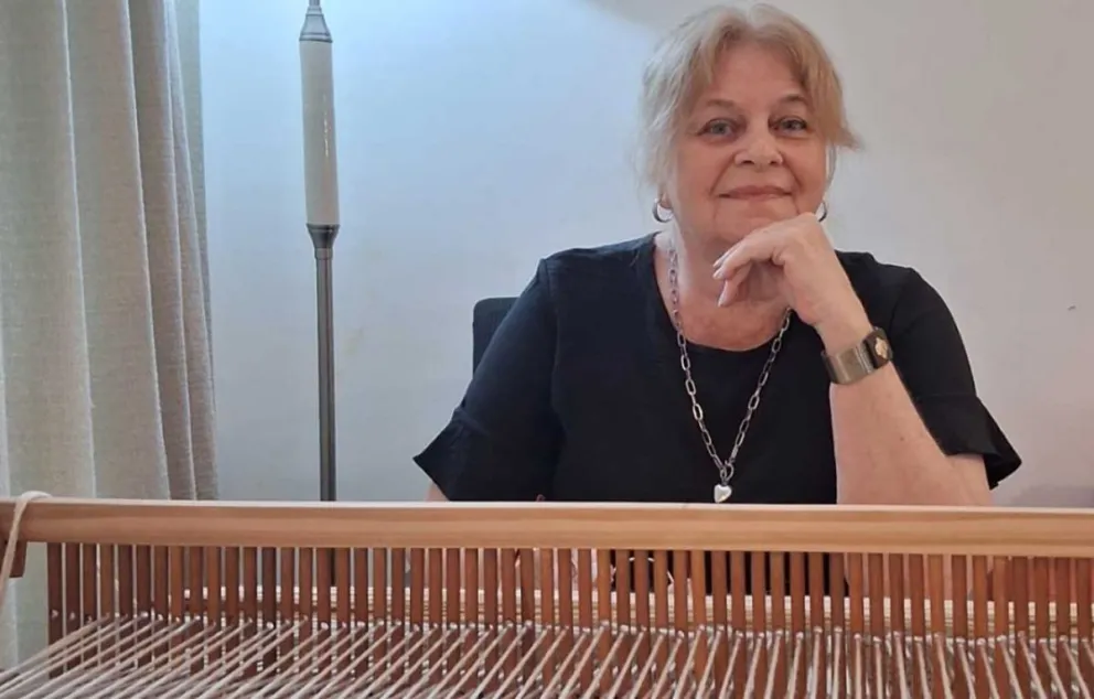 Margarita se define como una “maestra artesanal” que aprendió desde niña. Foto: Daniela Cortés