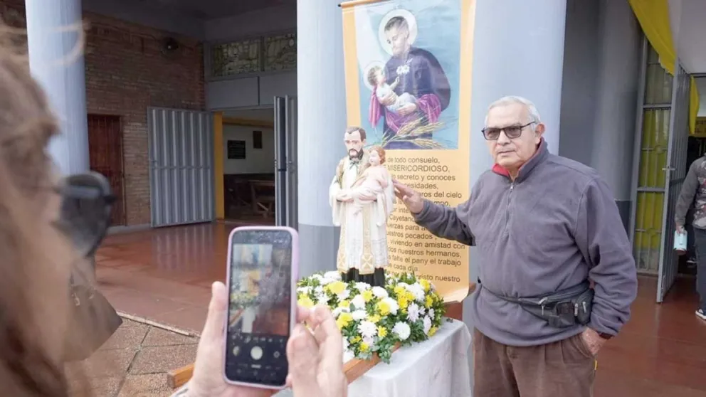 San Cayetano, uno de los más queridos de los argentinos, celebró su día. 