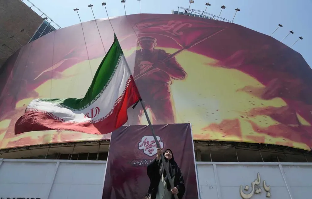 En Irán hacen campaña con que el país está cerca de una victoria.  Foto: AP
