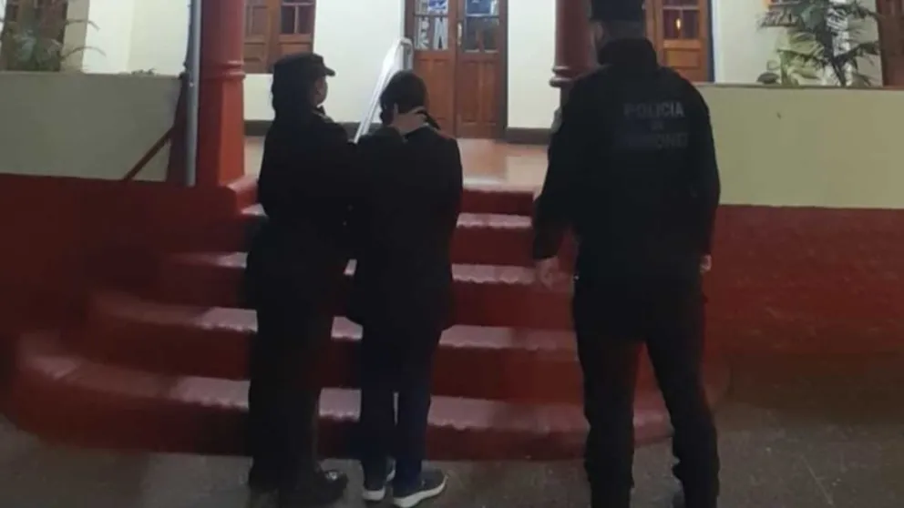La presunta implicada fue demorada y luego liberada supeditada a la causa.
