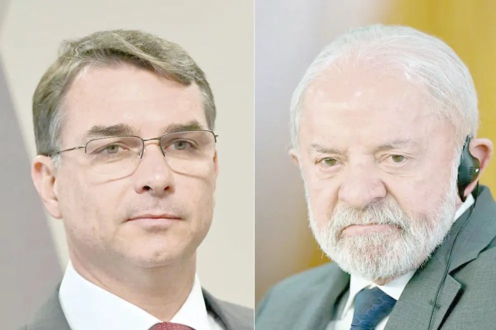 Flávio Bolsonaro y Luis Inácio Lula da Silva son los principales candidatos. 