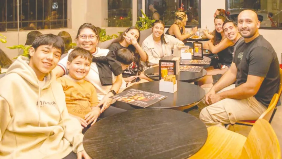 La familia Mingori coordinó una masiva salida que incluyó paseos, caminatas y una merienda para todos los paladares.