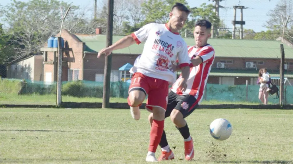 En un partido peleado, Candelaria fue contundente. Foto: prensa Candelaria