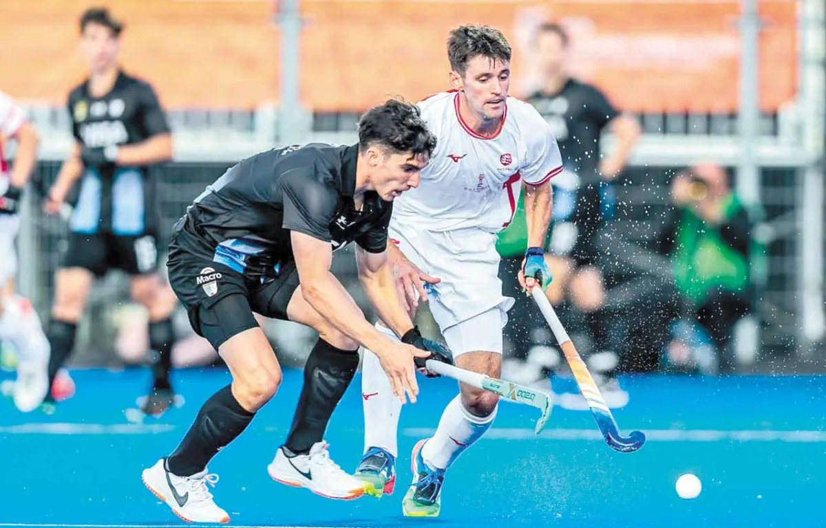 Mundial de hockey 2026. Los Leones derrotaron por 3 a 1 a Inglaterra