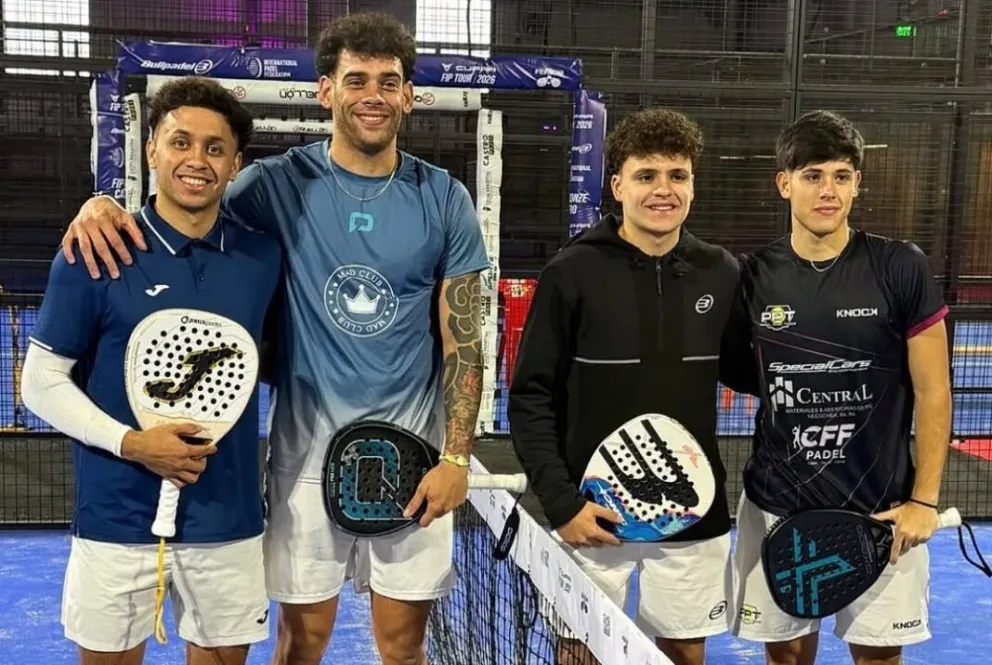 El misionero sigue sumando títulos en el circuito mundial de Pádel.