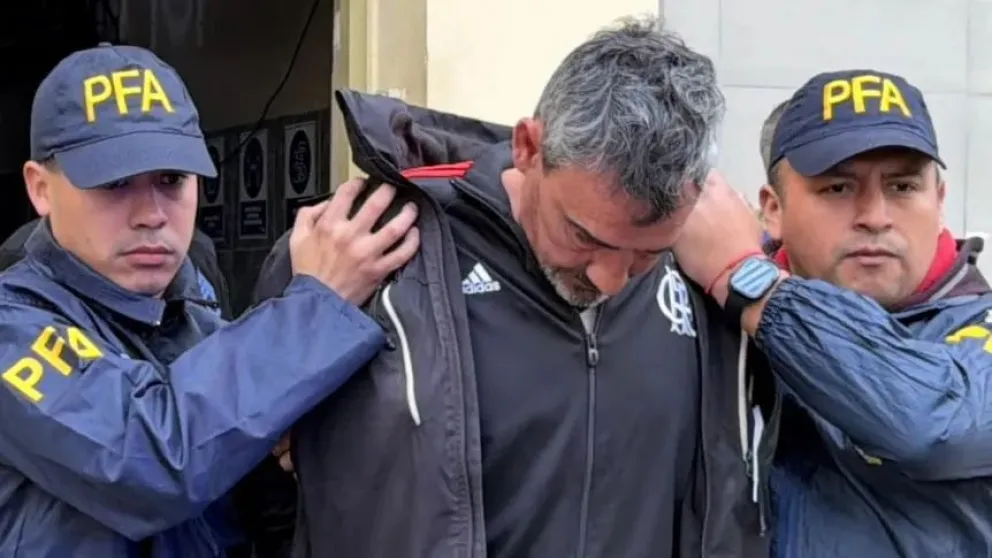 El ex barra del Rojo otra vez tras las rejas.