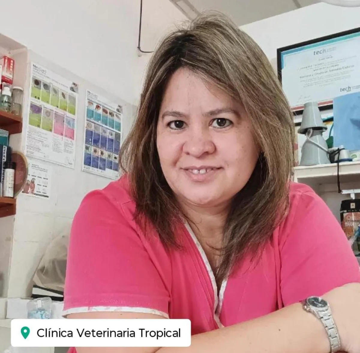 Médica veterinaria Lorena Techeira