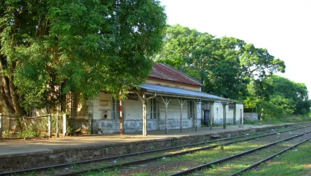 Estación Alvear, donde ocurrió el crimen de Cecilia.