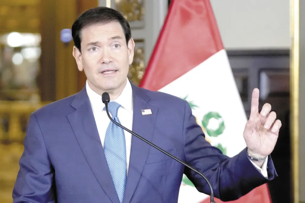 Marco Rubio prometió apoyo a gobiernos latinoamericanos conservadores. 