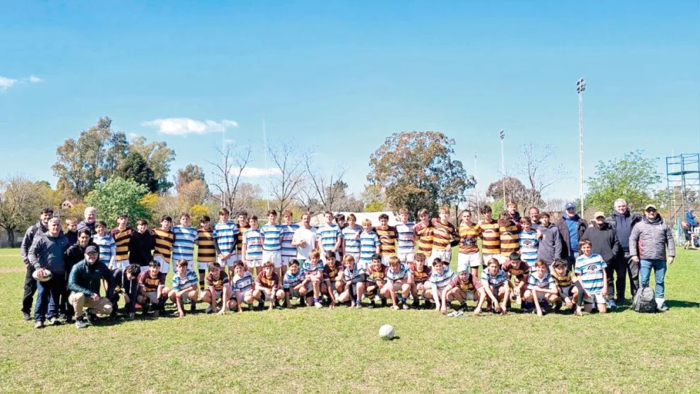 Los pequeños rugbiers misioneros y un nuevo vínculo nacional.