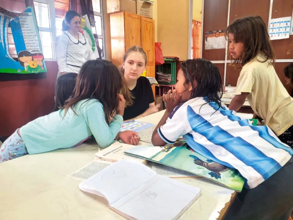 La visita permitió conocer otras costumbres y formas de vida. Foto: Carina Martínez