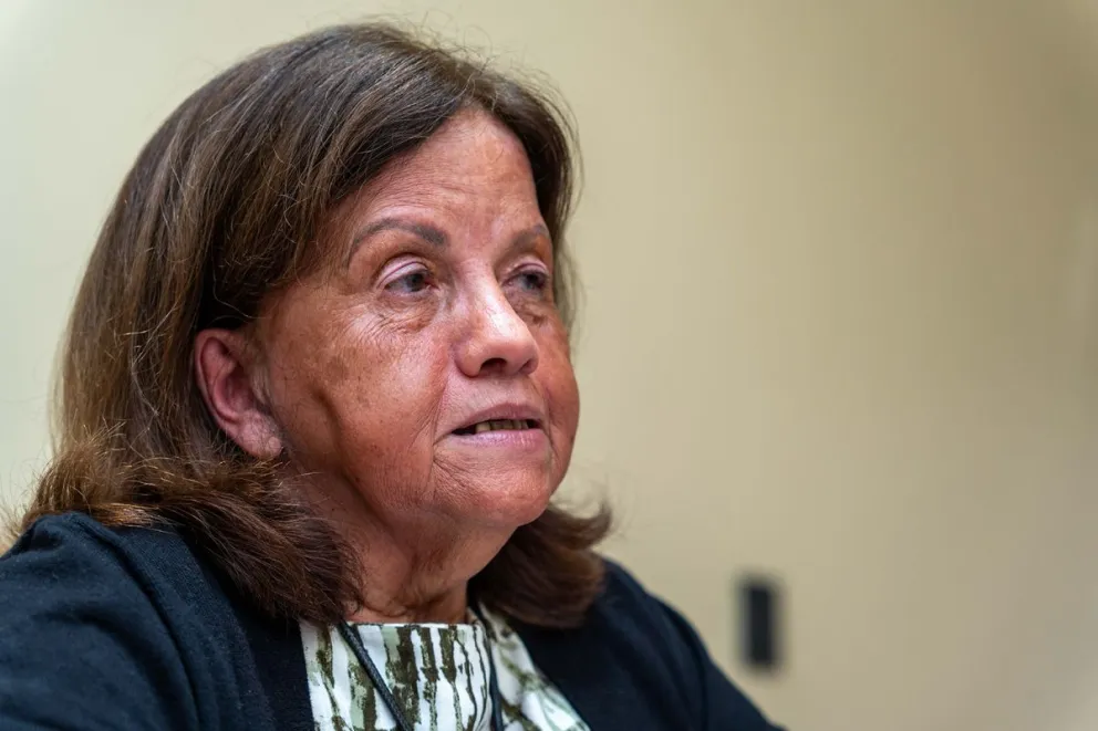 Carmen comenzó a ser secretaria de la OMA en 1999.  Foto: Marcelo Rodróguez