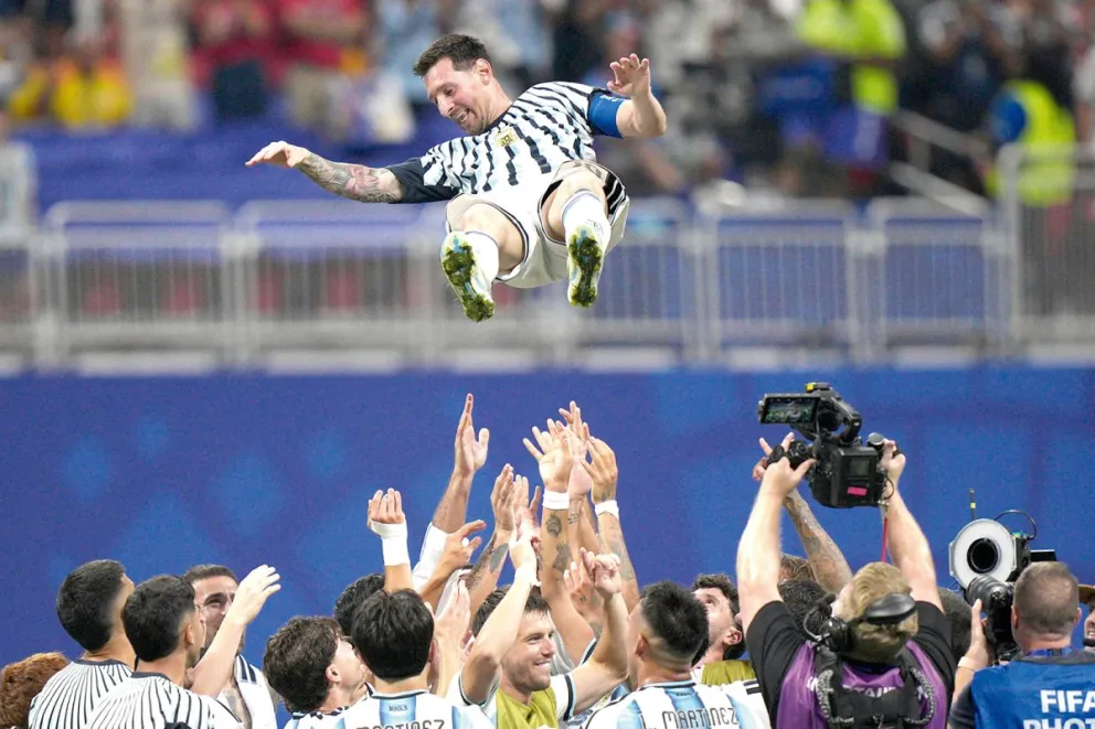 Lionel Messi tendrá su último partido con la selección argentina. Foto: ap