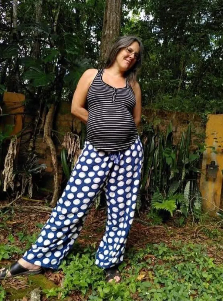 Luisa dio a luz al segundo hijo durante la tarde noche del 11 de abril de 2020. 