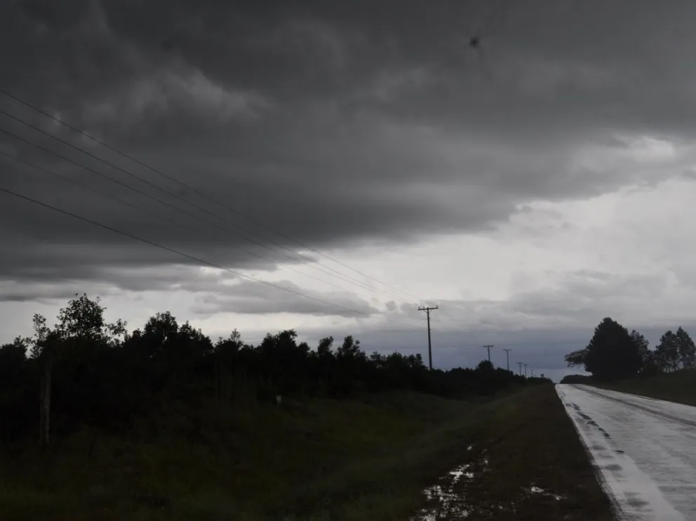Las lluvias persistirán en la provincia. //Foto: Cristian Valdez.