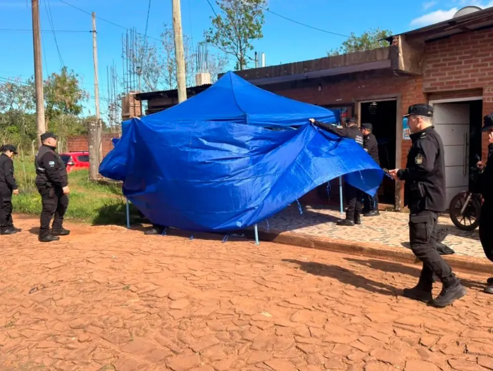 La intervención policial se concretó ayer por la mañana en barrio Fátima.