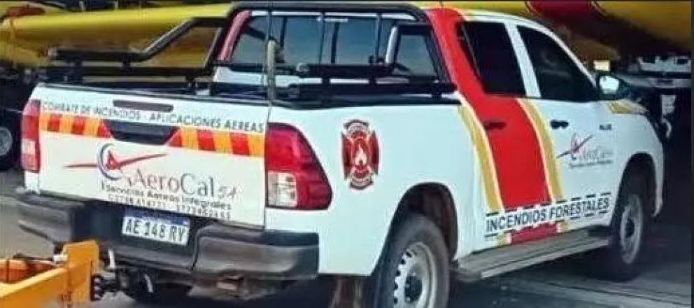 La camioneta robada.