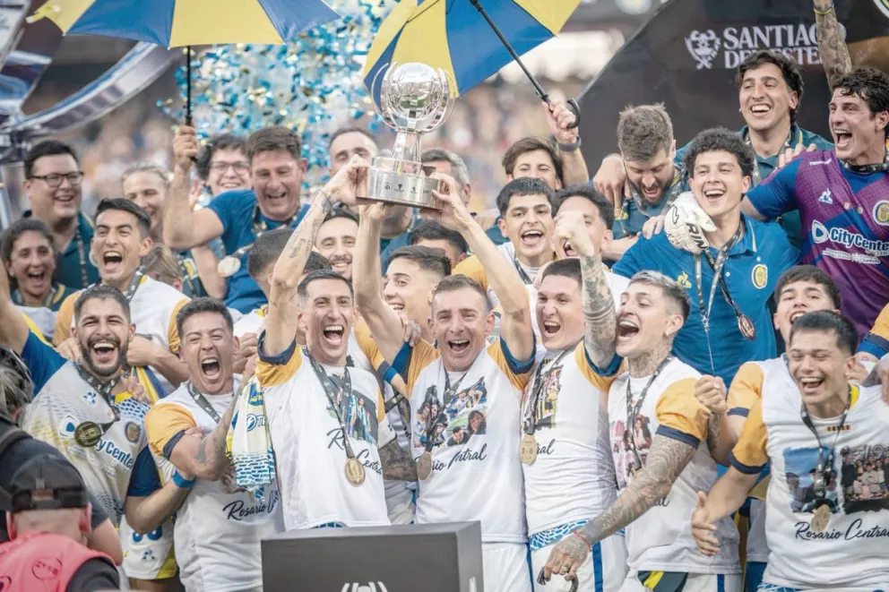 El Canalla llegó a 13 títulos en el fútbol argentino. Foto: prensa central