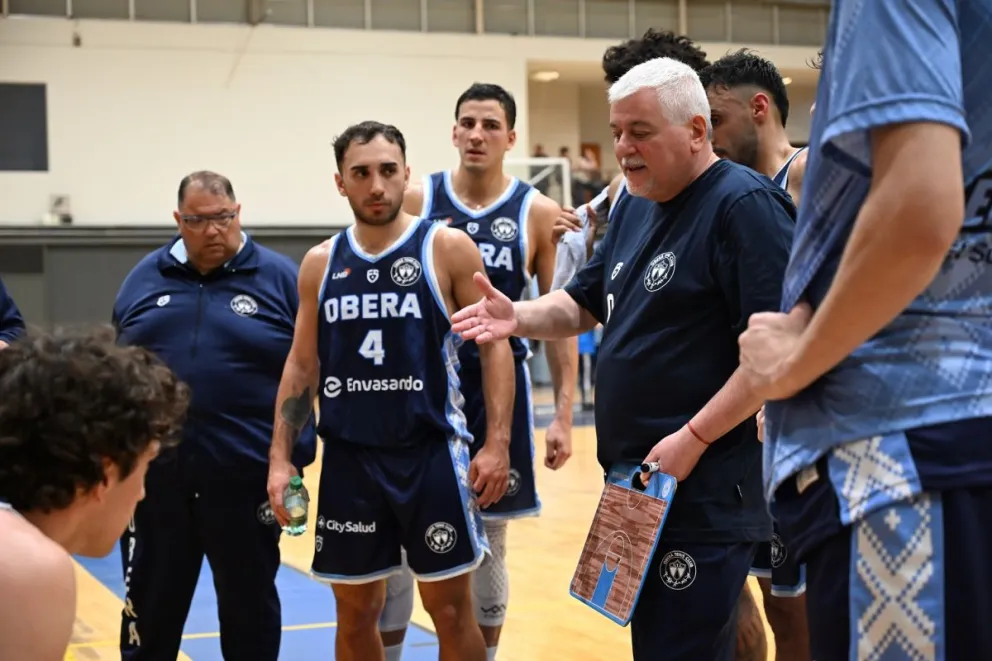 El base Víctor Fernández confía en la nueva aventura de Fabio Demti al frente del equipo obereño. 