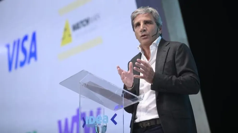 Luis Caputo, ministro de Economía.