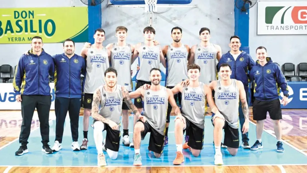 El plantel de Mitre comenzó su preparación de cara a la Liga Argentina. Foto: prensa Mitre