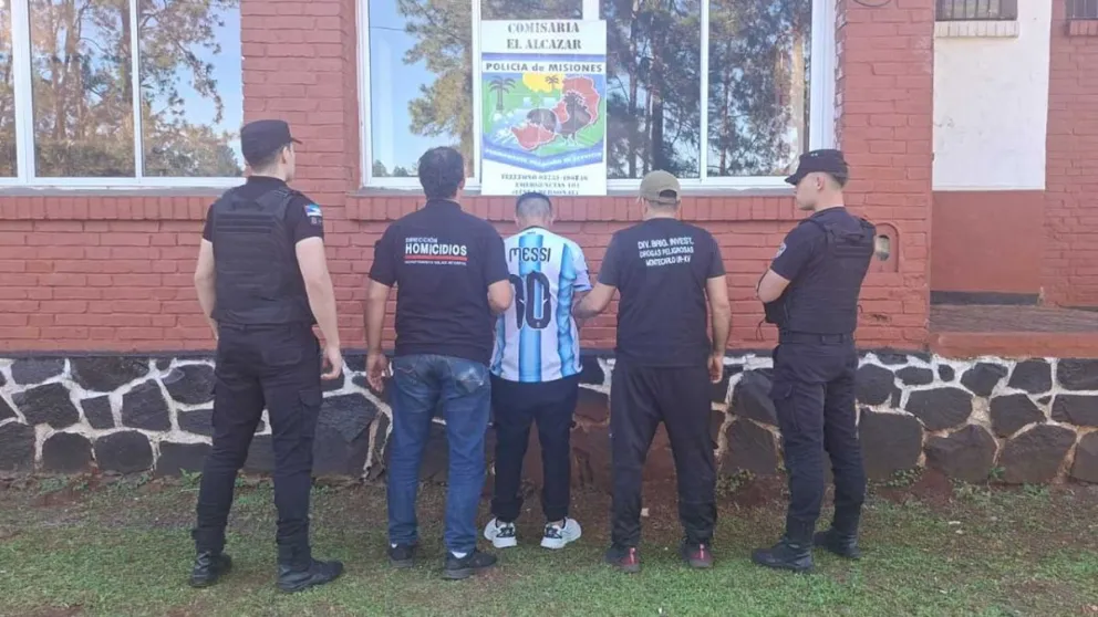 El sospechoso fue detenido el viernes tras un operativo de la Dirección Homicidios de la Policía en el barrio Florida II.  