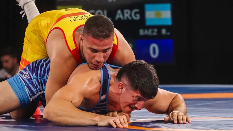Ricardo Báez tuvo una enorme entrega en estos últimos Suramericanos, el torneo que marcó su posible adiós.