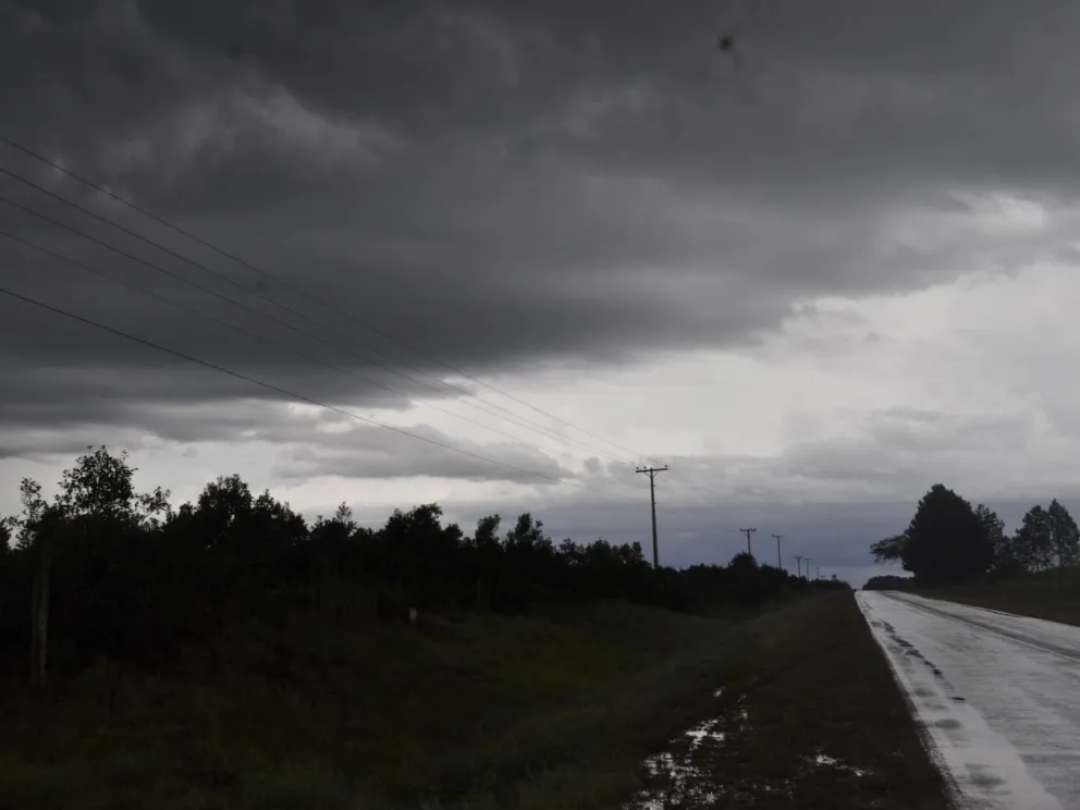 Alerta amarilla para toda la provincia, indica el SMN. //Foto: Imagen referencial.