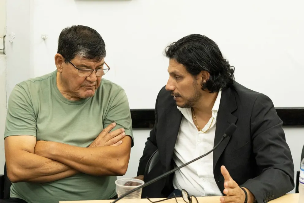 La defensa de Gómez se rehusó a preguntar a los testigos. Foto: Marcelo Rodríguez
