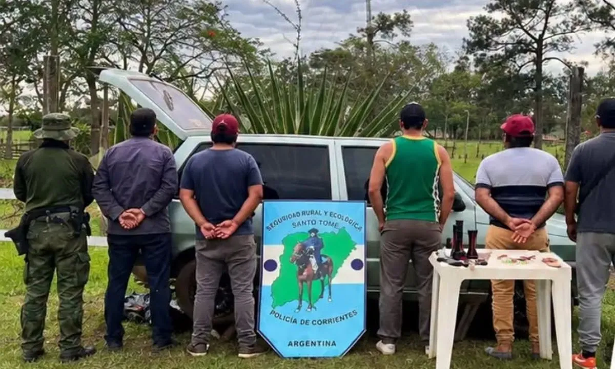 Santo Tomé: cazadores furtivos circulaban armados en un auto con pedido ...