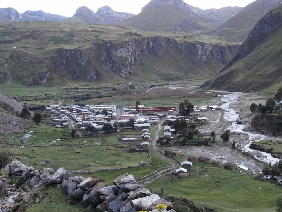 Queropalca, en la provincia de Lauricocha, departamento de Huánuco, Perú