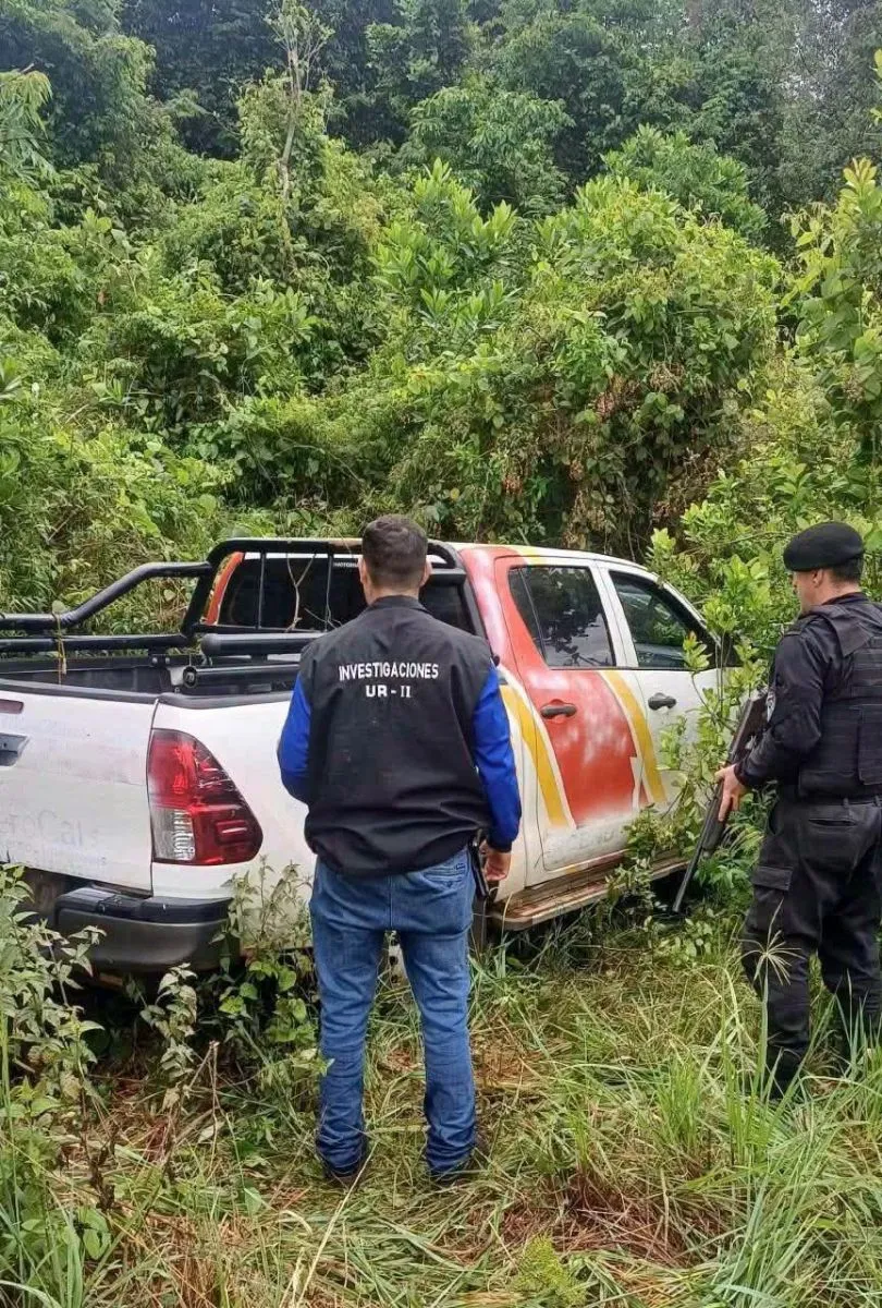 Hallaron en Oberá la camioneta robada del aeródromo de Santo Tomé