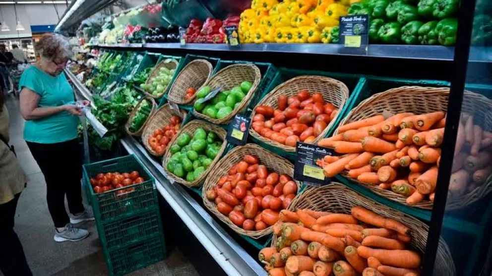 La suba de verduras se destacó entre los alimentos en septiembre.  