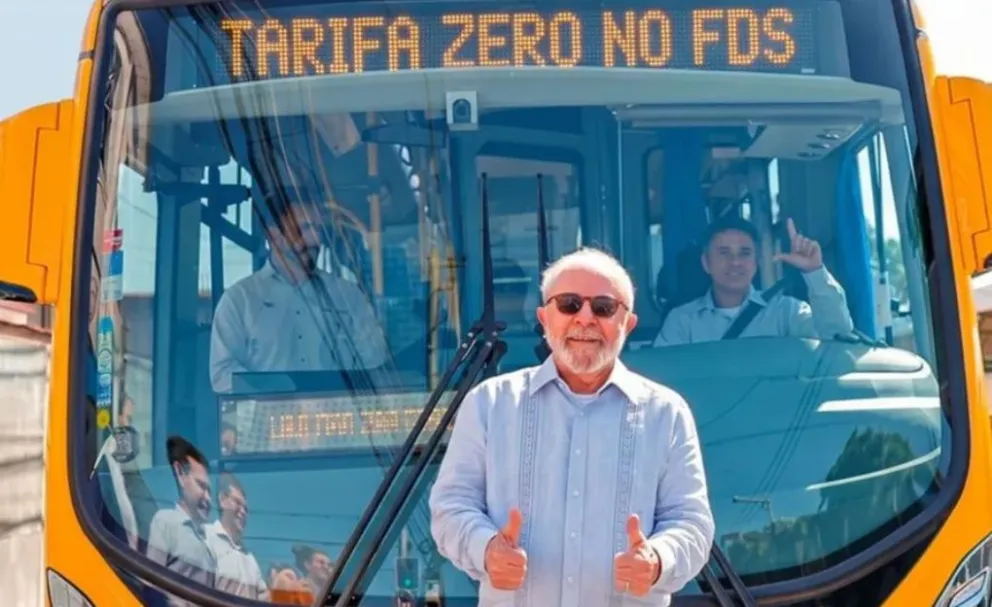 Lula Da Silva, busca la continuidad del mandato en el vecino país.