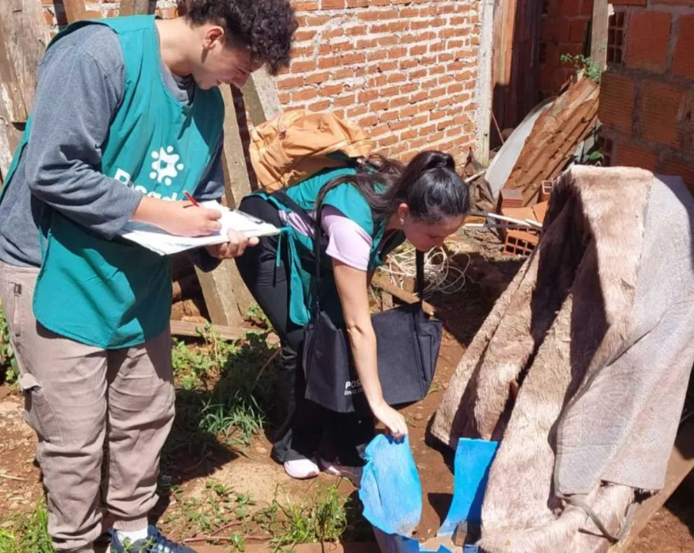 Dolores Sur fue uno de los barrios con mayor índice de positividad.  