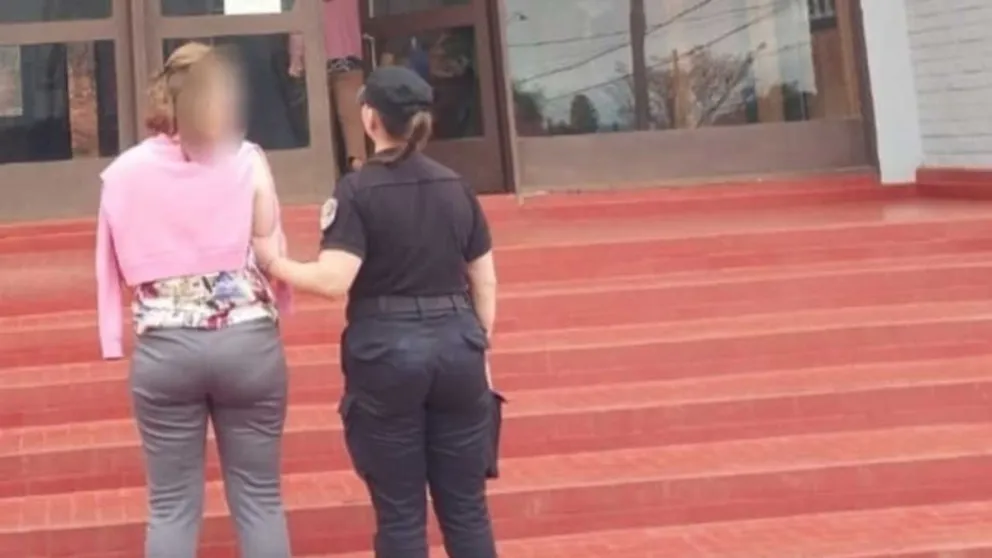 Por el hecho fue detenido como implicada Gabriela Estefanía K. (32). Foto: Polmis