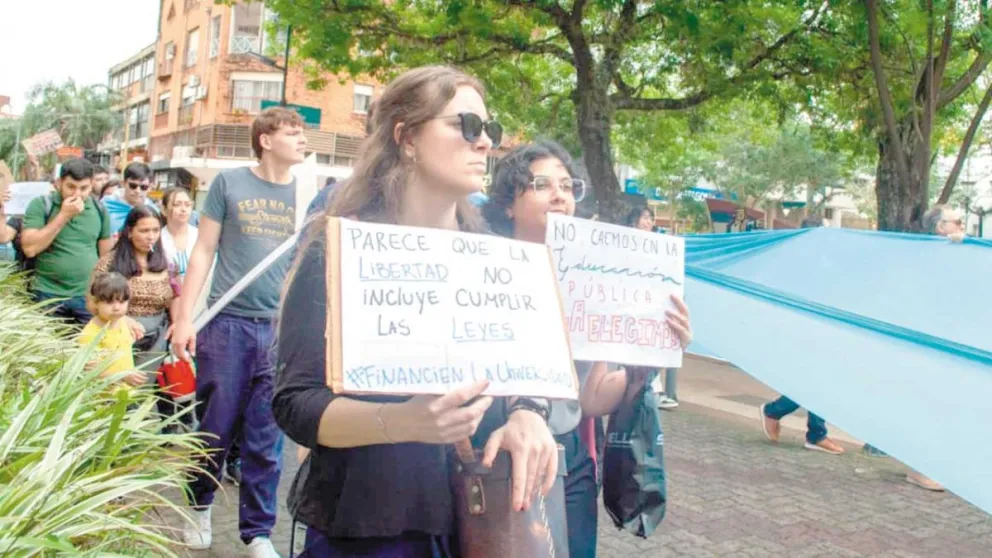 El informe plantea reasignación de recursos sin modificar el total de gastos. //Foto: María de Perini.