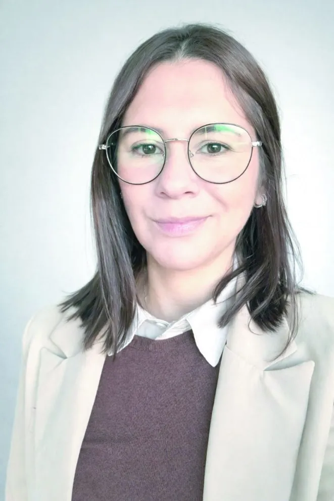 Alejandra Arévalo, presidente del Colegio de Nutricionistas de Misiones.