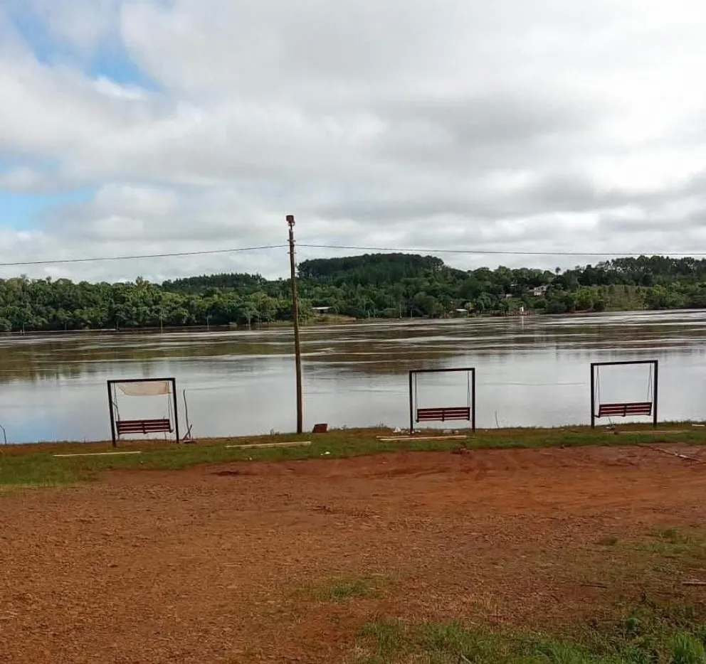 Paso internacional Corpus con Bella Vista, Paraguay. //Foto: Esteban González.